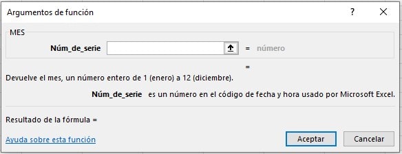 Funci N Mes En Excel La F Rmula De Excel