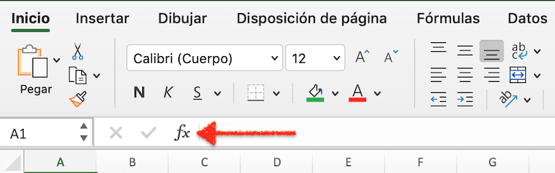 Cómo insertar una función en Excel