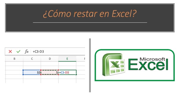 Como restar en Excel